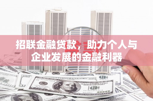 宁陵招联金融贷款，助力个人与企业发展的金融利器