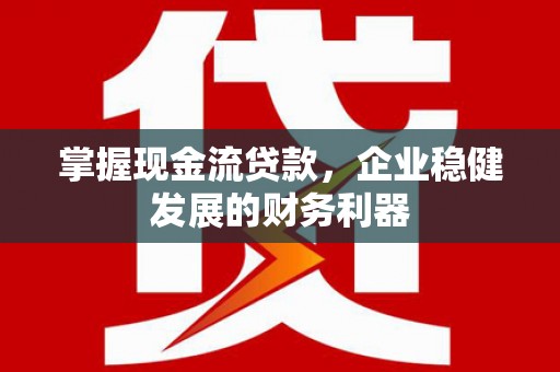 鹿草掌握现金流贷款，企业稳健发展的财务利器