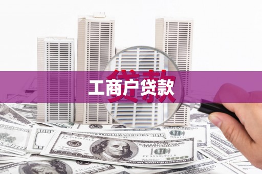 无为工商户贷款