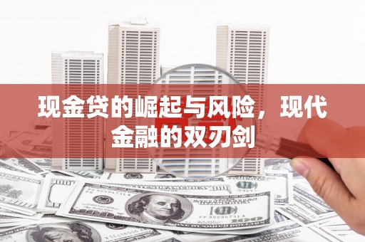 雨城现金贷的崛起与风险，现代金融的双刃剑