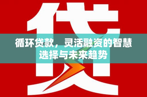 清丰循环贷款，灵活融资的智慧选择与未来趋势