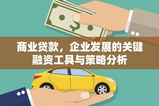西华商业贷款，企业发展的关键融资工具与策略分析