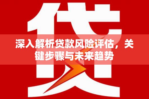 隆昌深入解析贷款风险评估，关键步骤与未来趋势