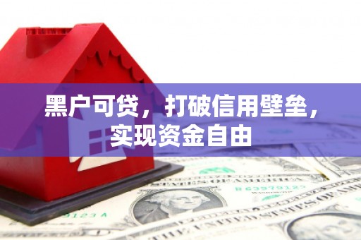 葫芦岛黑户可贷，打破信用壁垒，实现资金自由