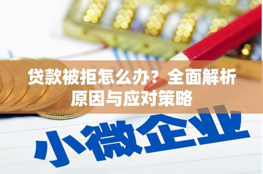 交口贷款被拒怎么办？全面解析原因与应对策略